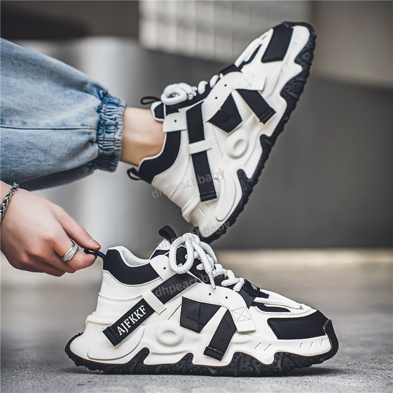 Summer Casual Tennis Style Mens Sport Shoes Comfort Long-lasting Fashion Trend Running Sneakers for Men Comfort Hard-wearing Athletic Shoes