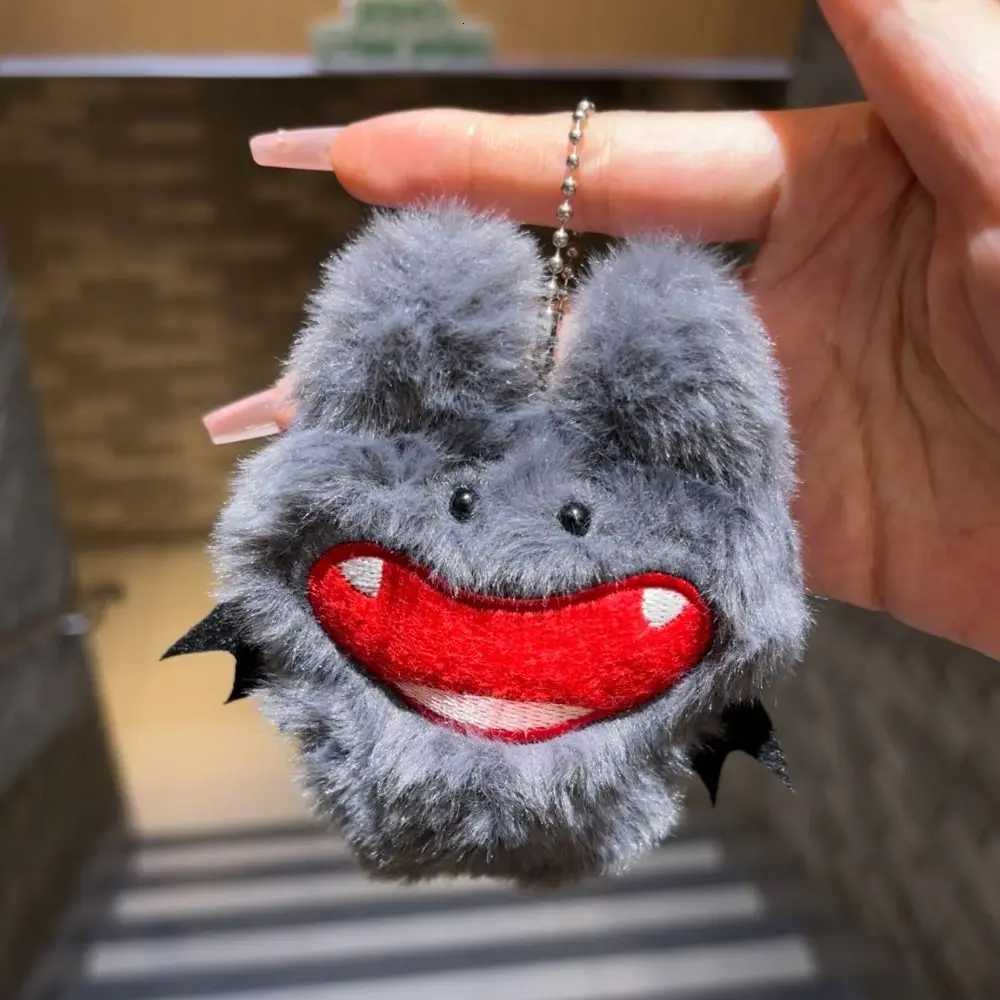 Portable 10cm Plush Bat Keychain Plush Cute Bat Doll Keyring Bat Doll PendantXJ250928