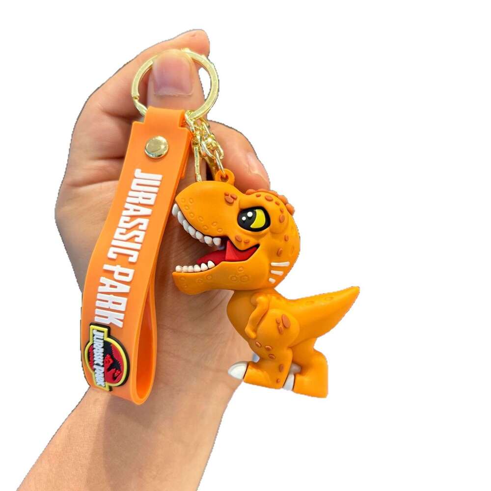 Jurassic Tyrannosaurus Pterosaur Dinosaur Plush Keychain Creative Claw hine Small Gift