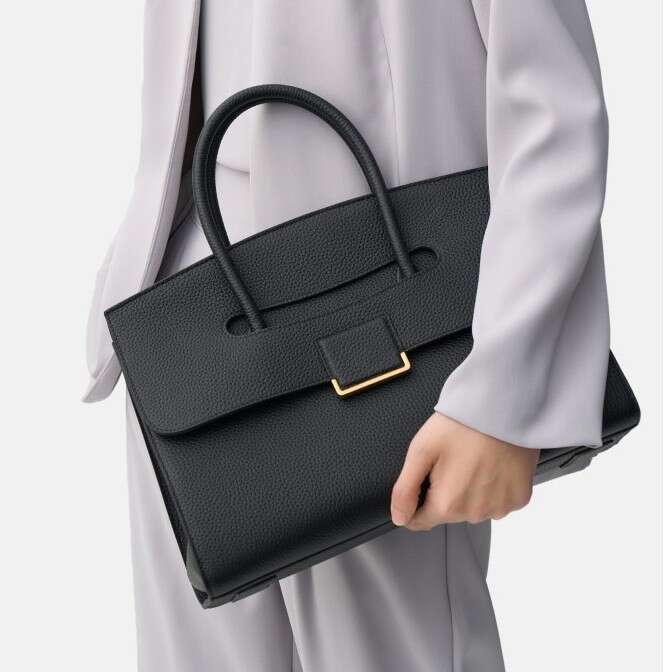 designer bag Luxury bag Collection Briefcase High-End Commuter Niche Tote Bag Top Layer Cowhide Women's Large Capacity Handbag