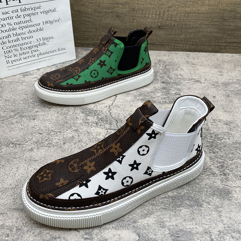 free shipping designer shoes Autumn and Winter New Trendy Board Shoes Casual Sports Versatile High Top Shoes for Men