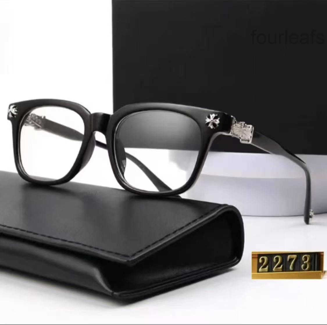 Chrome Sunglasses Cross Sunglasses Luxury Designer Glasses Sunglasses For Women glasses Frames Men Fashion Plate Eyeglass 2273