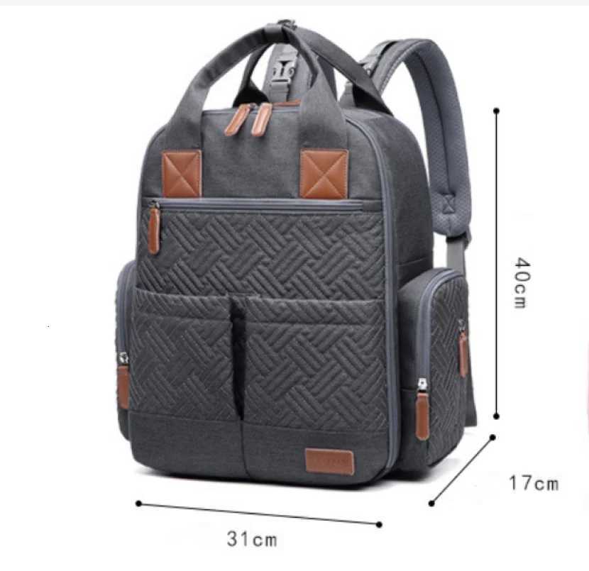 Diaper Backpack Mother Baby Bag New Fashion Backpack Large Capaci Waterproof MultiFunctional Diaper Bag StrollerXJ250928