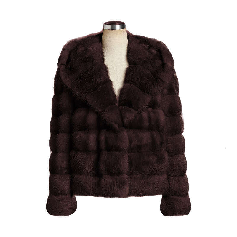 Sable Coat Long Women's Hooded Warm Overcoat 2025 Winter New Fashion Mink Fur Jacket Female Furry Overcoat