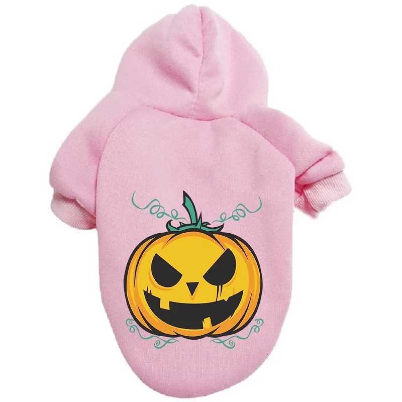 Halloween Dog Clothes Winter Dog Hoodies Pumpkin Pattern Puppy Sweatshirts Warm Soft Cat Hoodies Pet Pullovers Chihuahua et X250928