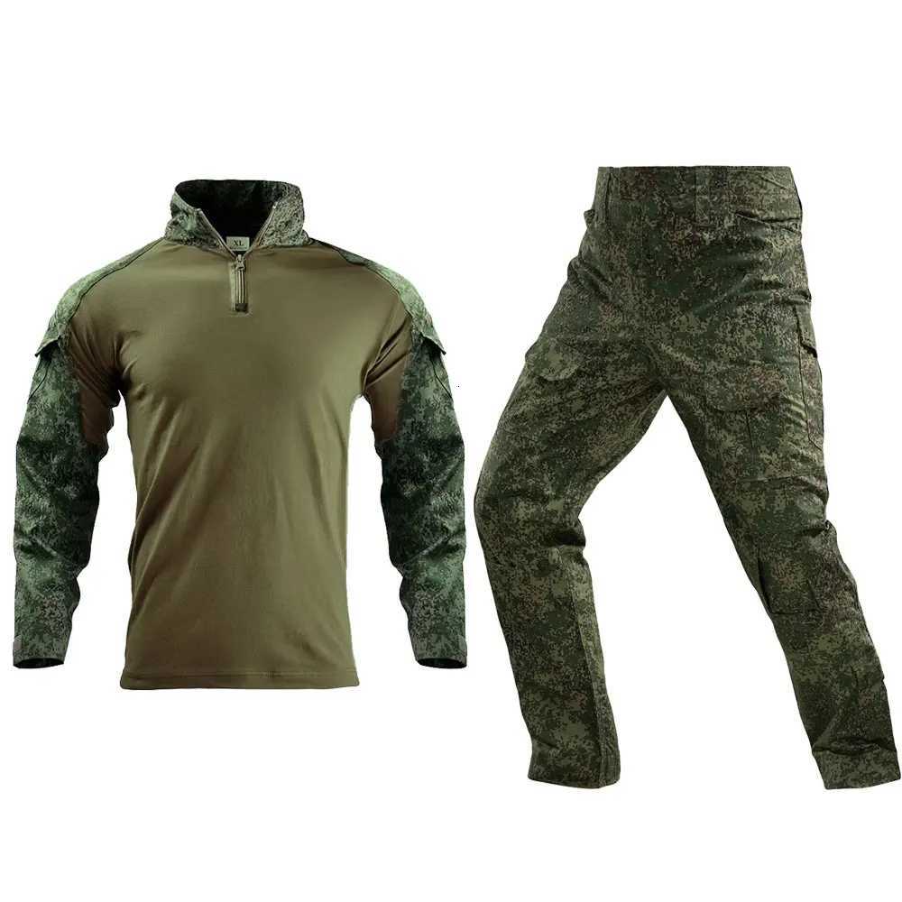 Tactical G2 Airsoft Black Frog Suit Training Camouflage Outdoor Hunting Clothes Battle 2 Pcs Set W250928