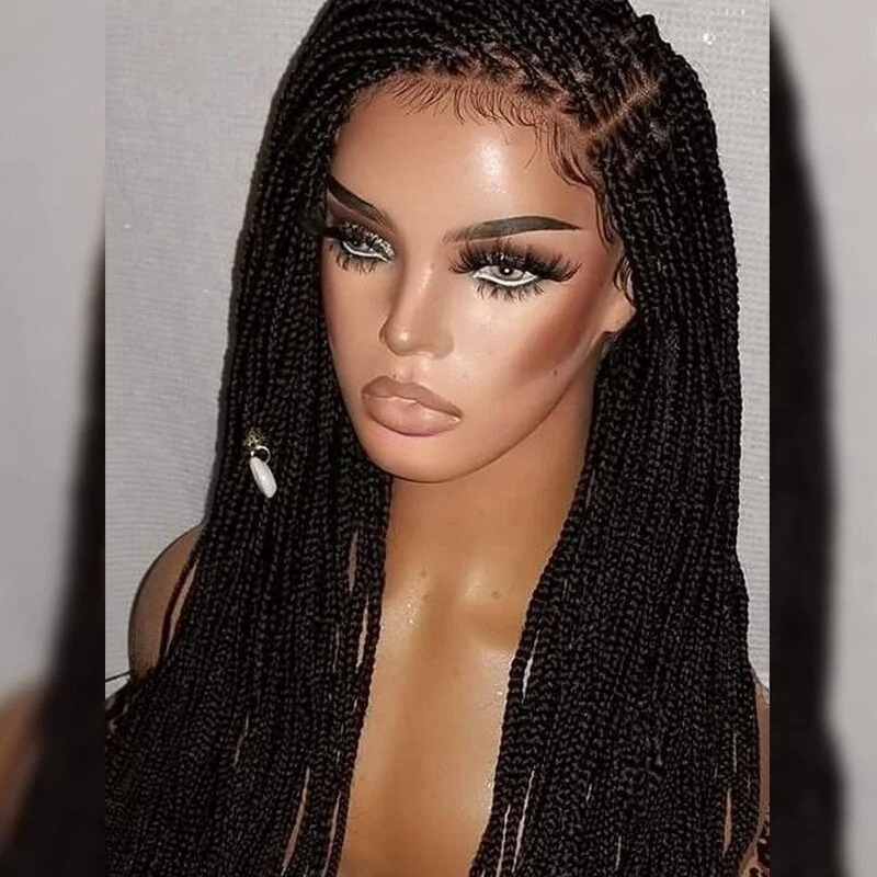 360 Full Lace Wig Human Hair Pre Plucked Hd Lace Wig 13x6 Human Hair 250 Density Glueless13x4 Box Braids Hair Wigs For Women