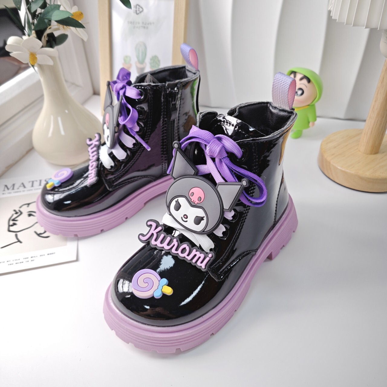 Autumn New Women's Casual Martin Boots Black Fashion Children's Short Boots Soft soled British Trendy Boots Designer Shoes