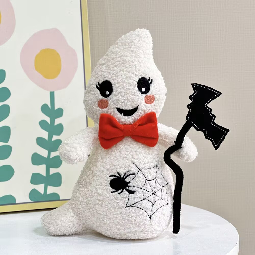 New Peek a Boo Cat Ghost Pillow Halloween 2024million Plush Toy 241014