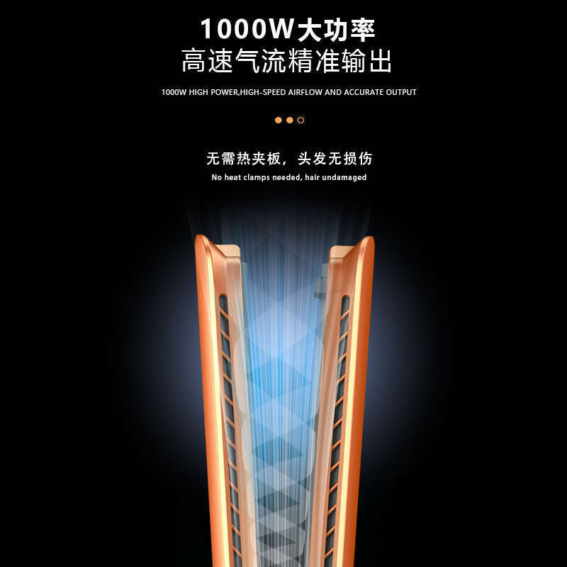 Kemei Professional For Home Use Km6910 Dual-Use Hair Dryer Straightener And Curler