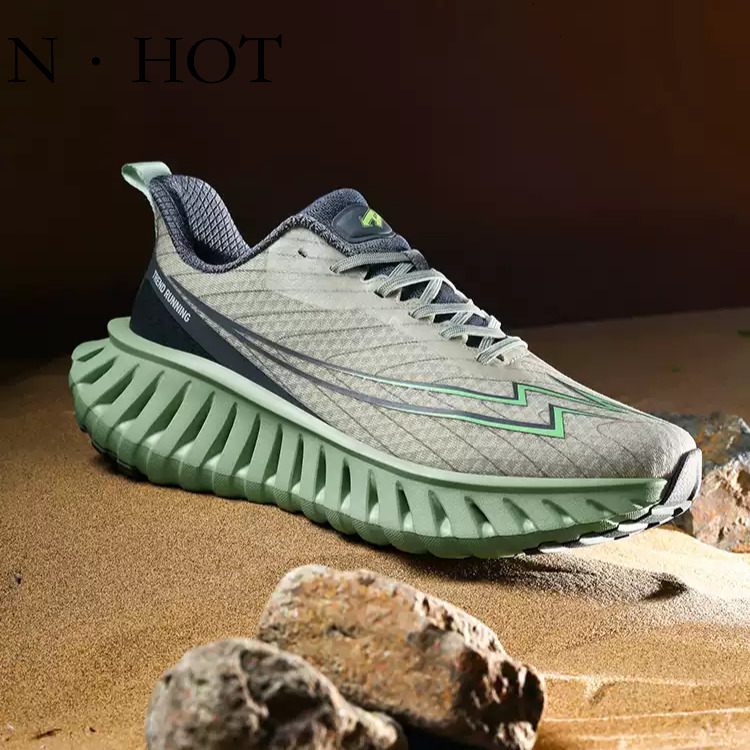 NHOT Designer New Men's Sports Shoes Are Luxurious Breathable Mesh Running Shoes Trendy, Fashionable Versatile Anti Slip Wear-resistant Outdoor C