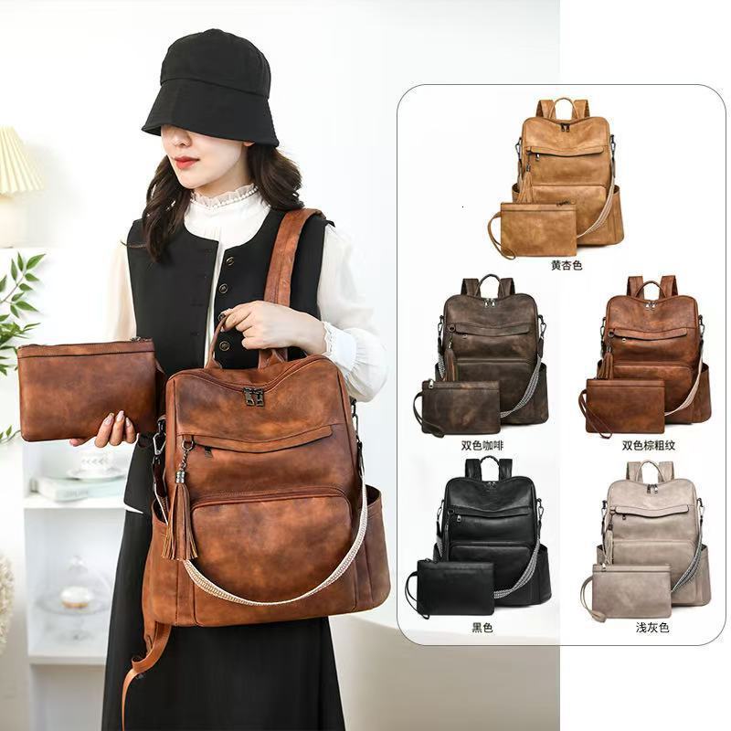 Pu Leather Diaper Bag Backpack Waterproof Bag for Stroller Baby Mummy Bags PU Nappy Bag Large Capacity Bottle bag 250305