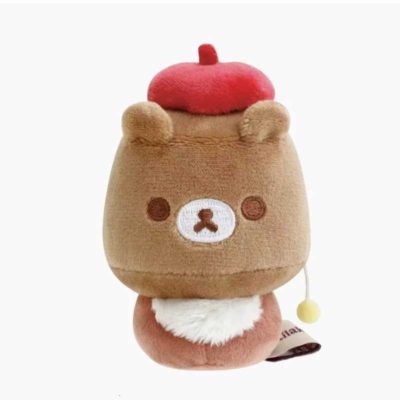 Kawaii Cartoon Rilakkuma Korilakkuma Keychain Cute Halloween Vampire Accessories Plush Toy Backpack Pendant Friends Holiday GiftXJ250928