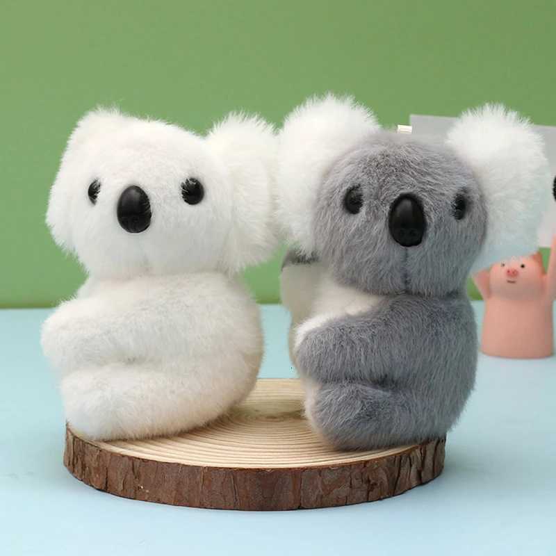 Cute Kola Keychain Keyring Plush Toy Koala Bear Women DIY Jewelry Accessories Bag Pendant Novelty Gift CharmsXJ250928