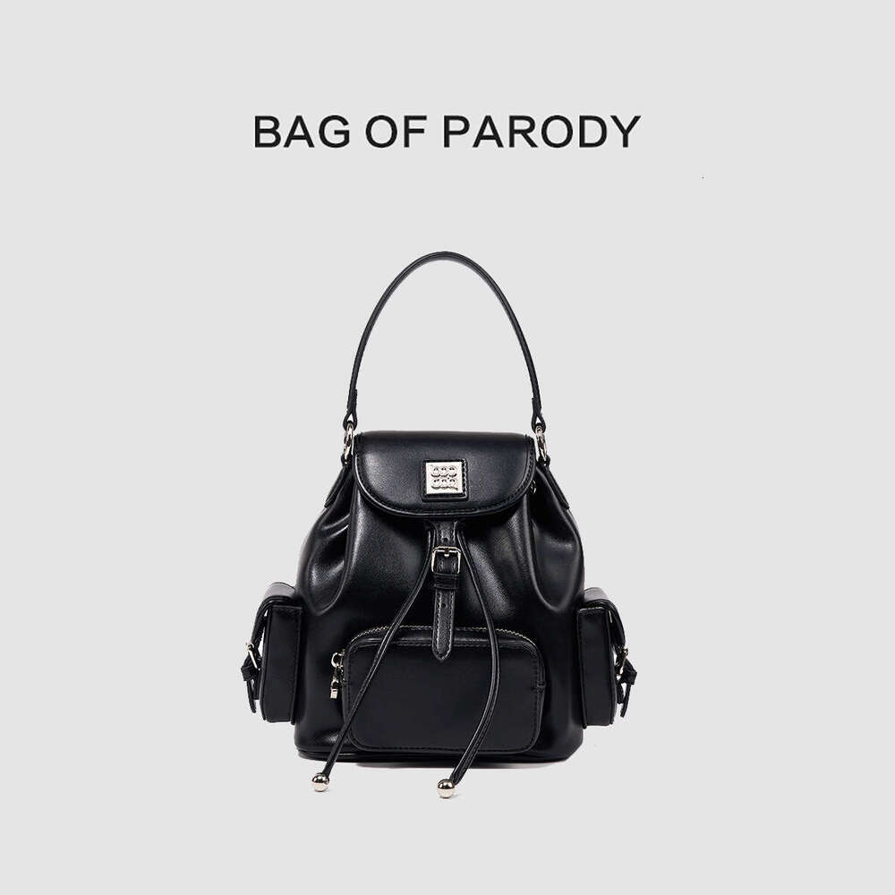 designer bag Luxury bag Genuine Leather Large Capacity High-end Feel Handheld Travel Backpack School Bag High Appearance