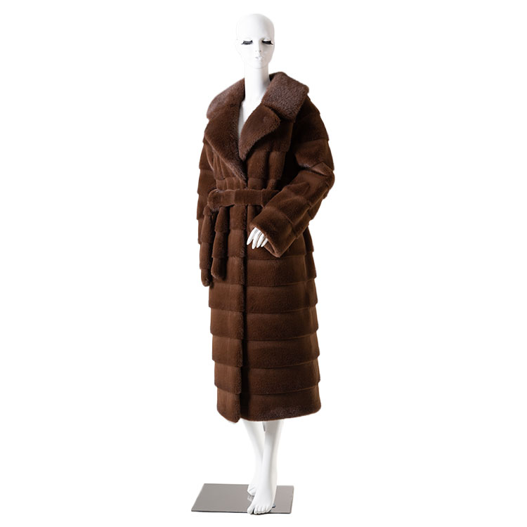 Sustainable Stylish Ladies' Eco-Coat: Soft Long Sleeves & Customizable Fit hot-sale products