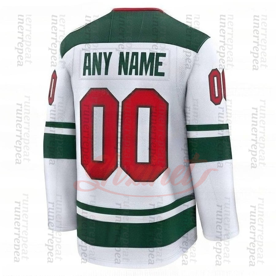 2025-26 Home Away Hockey Jersey Kirill Kaprizov Quinn Hughes Marc-Andre Fleury Matt Boldy Marcus Foligno Marco Rossi Mats Zuccarello Brock Faber Vladi