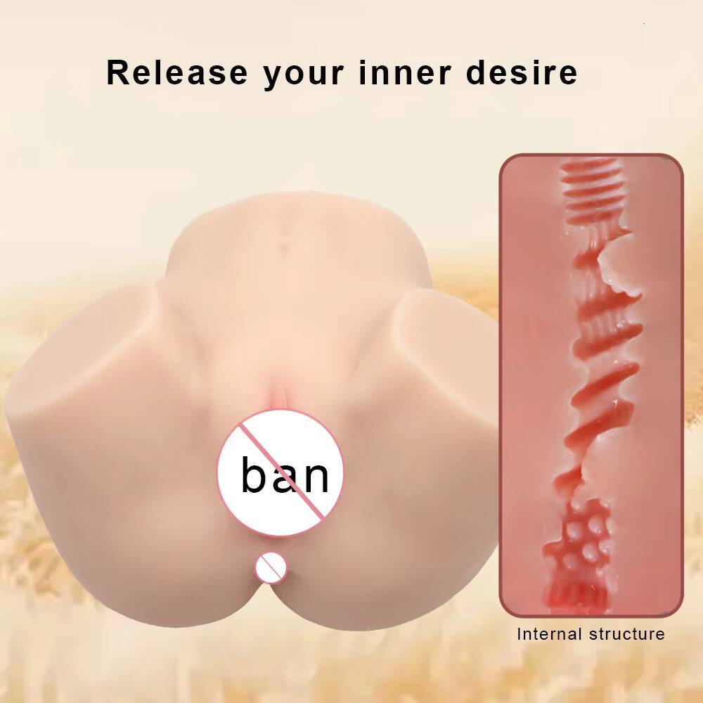 3in 1 pocket pussy Big Ass Sex Doll Artificial Vagina Real Pussy Sex Toys for Men Male Masturbator Cup Masturbate for Man