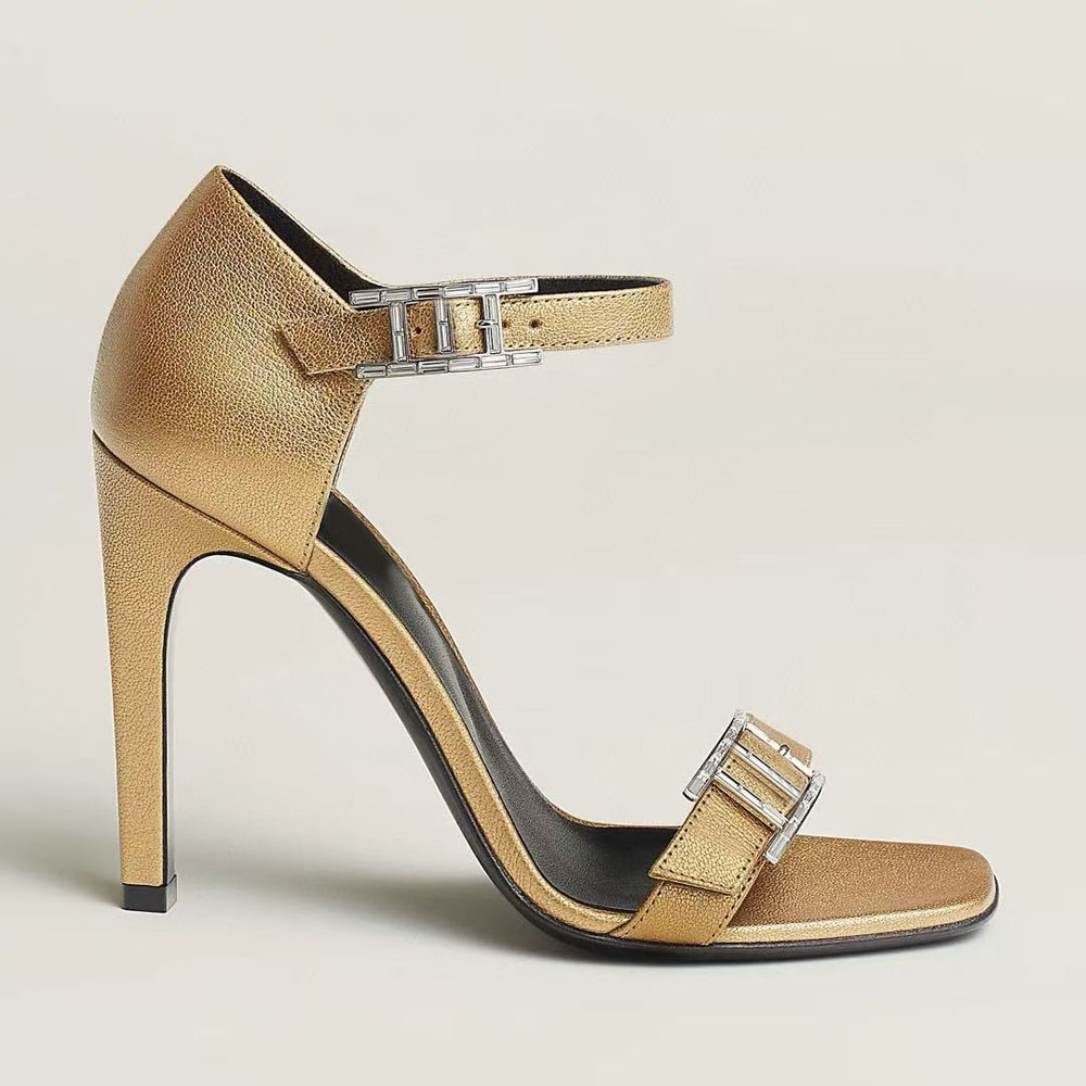 Luxury Designer women Summer Open toe high heel shoes Ankle-Wrap Leather stiletto sandanls Designers Sandals sexy Evening shoes wedding shoes 34-42