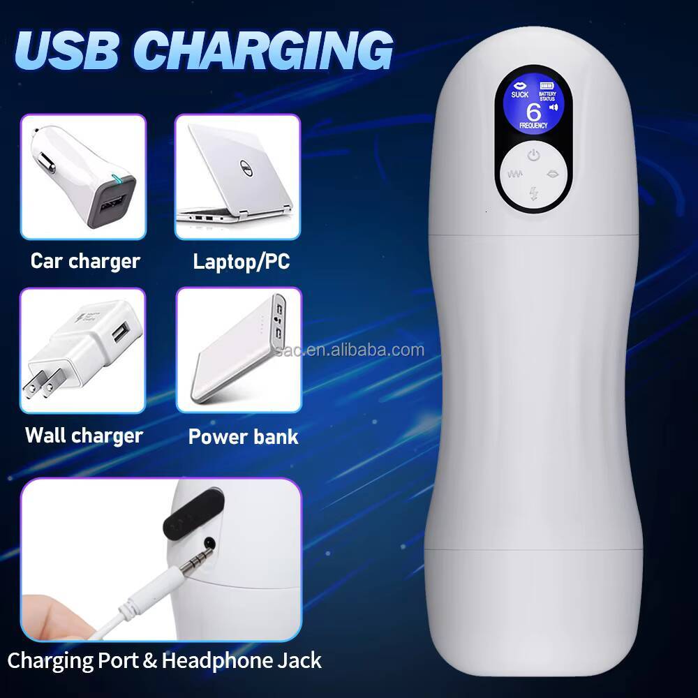 SacKnove Intelligent Heating Voice Led Display Male Masturbating Device Sex Toys Sucking Orgasm Electric Masturbation Cup