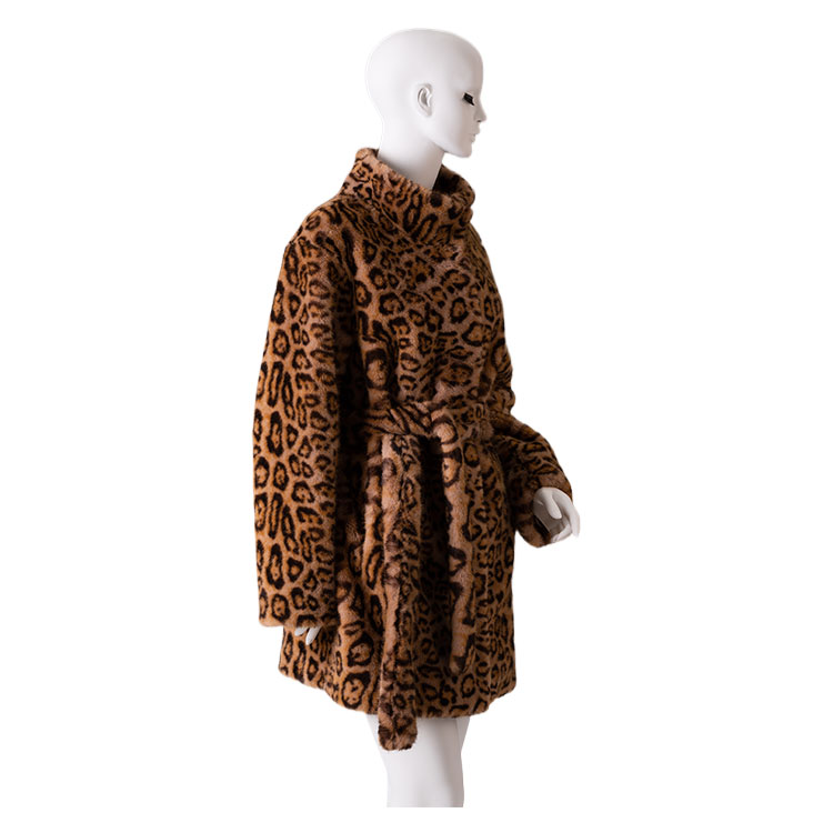 Eco-Friendly Womens Long Sleeve Faux Mink Coats with Detachable Hood & Comfortable Fit hot-sale products