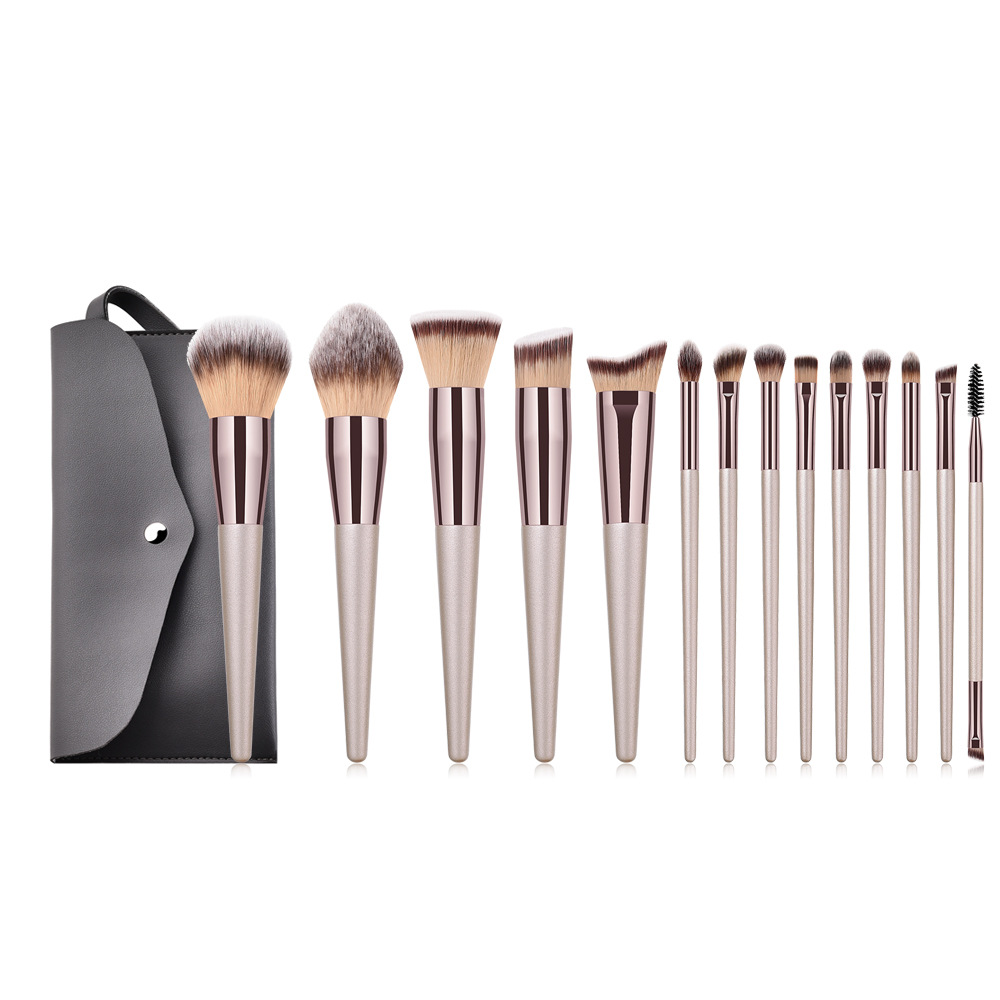 Hot Sale 8/14-Piece Makeup Brush Set: Eyeshadow Brush, Blush Brush, Contour Brush, Full Makeup Brush Collection - Giant Complete Brush Set