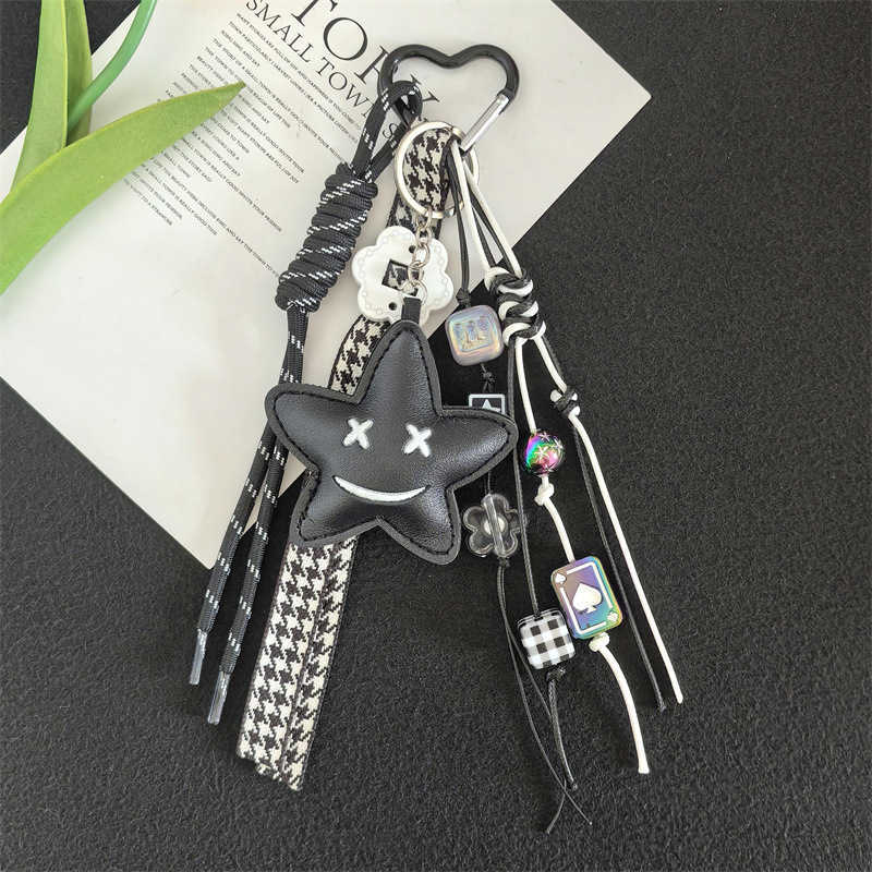 Niche Fashion Fivepointed Pendant Woven Bag H250928