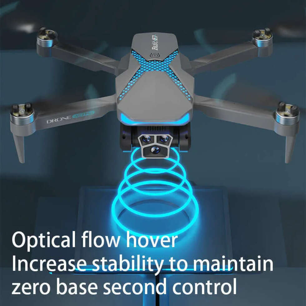 Ae7 Drone HD Aerial Photography Brushless motor avoids obstacles on all sides Optical Flow Positioning Remote Control Aircraft Quadcopter Cool Lights