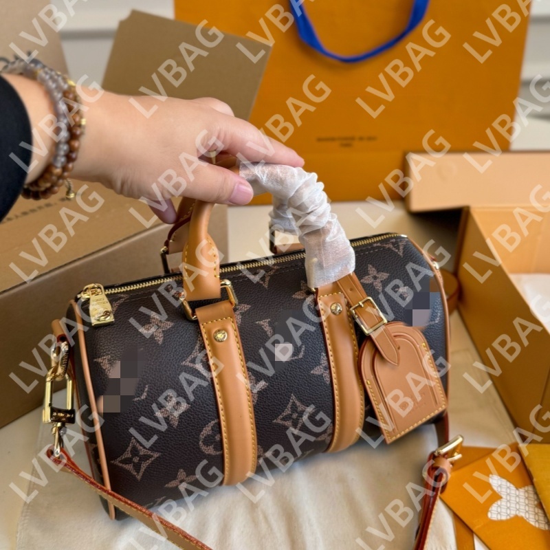 Designer Bag Luxury Classic Print Shoulder Bag Women's Vintage Pillow Bag Fashion Portable Crossbody Bag Ladies Top Quality Woman Bag New Leather Purses