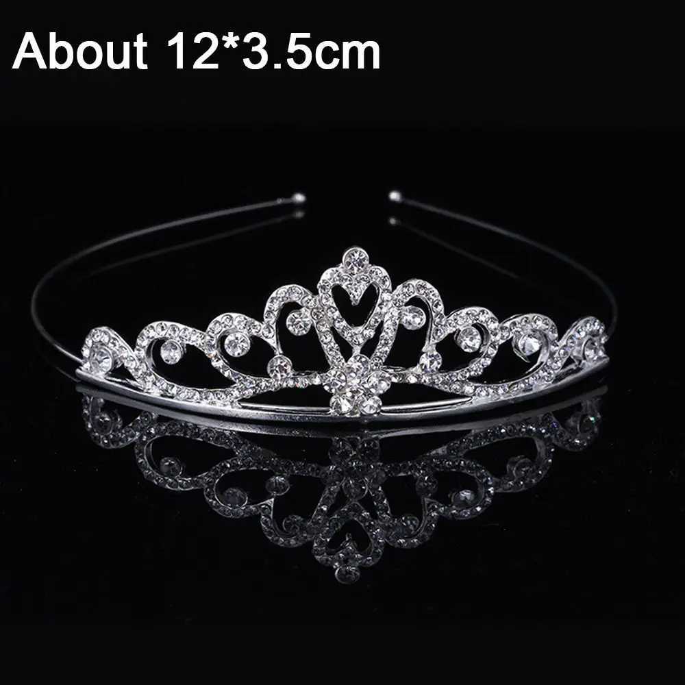 Children Tiaras and Crowns Headband Kids Girls Bridal Crystal Crown Wedding Party cessiories Hair Jewelry Ornaments Headpiece L250928OPGJ