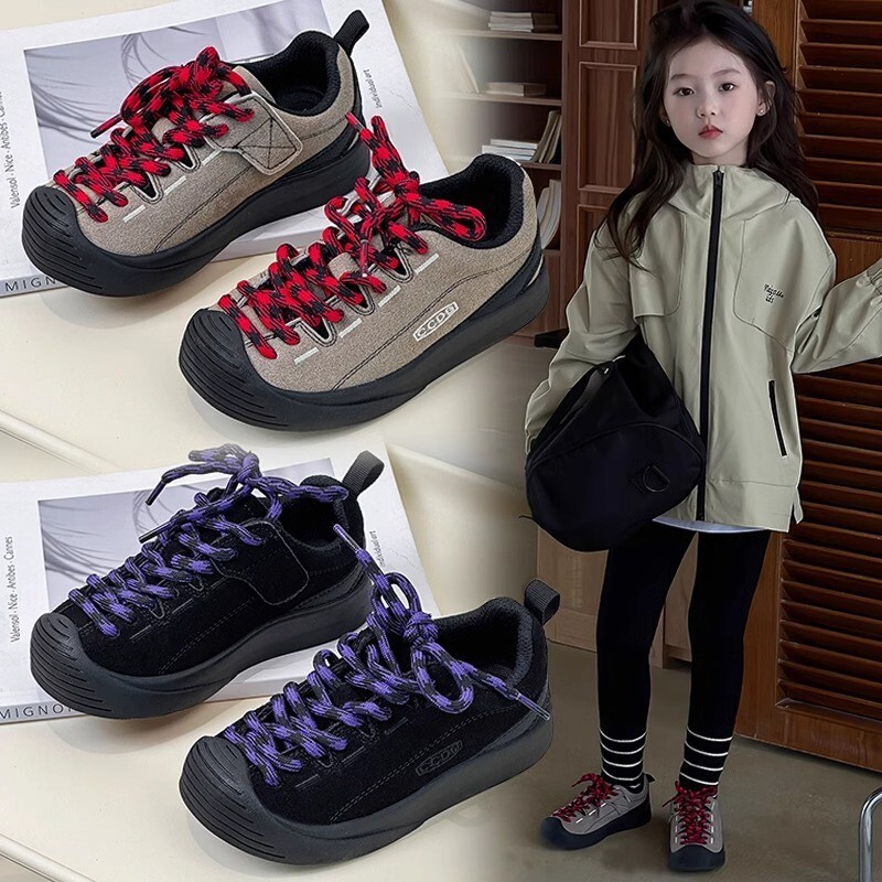 Lightweight anti Designer slip hiking shoes for children autumn and winter casual fashion new soft soled comfortable versatile designer