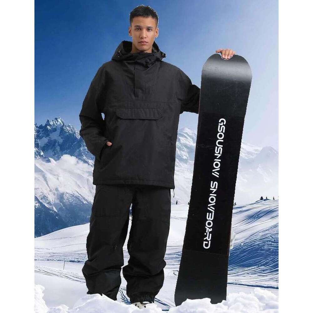 Snowboard Ski Pullover Coat Warm Waterproof Windproof Men's Snowboarding Jacket Winter Sports Freestyle ski jackets