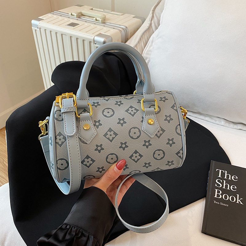 Printed contrasting small bags trendy slanted bags pillow bags Western style women bags Free Shipping hot