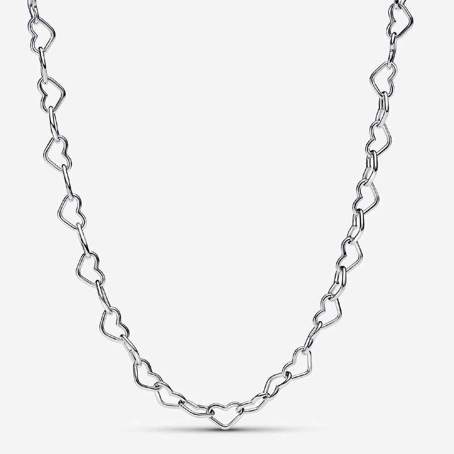 Fashion Women Men Silver Gold Stainless Steel White Zircon Retro Black Cartoon Round Circle Ball Heart Stone Letter Pendant Necklace Jewelry