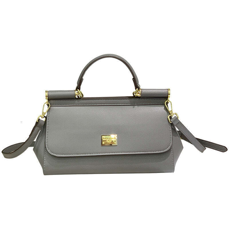 designer bag Luxury bag Genuine Leather Shoulder Large Baguette Sicily Handbag Crossbody Spring Summer Flap Cowhide Pattern Bag