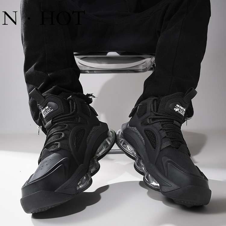 NHOT Designer Luxury Men's Sports Shoes Anti Slip Wear-resistant Shock-absorbing High Top Basketball Shoes Fashion Casual Breathable Air Cushione