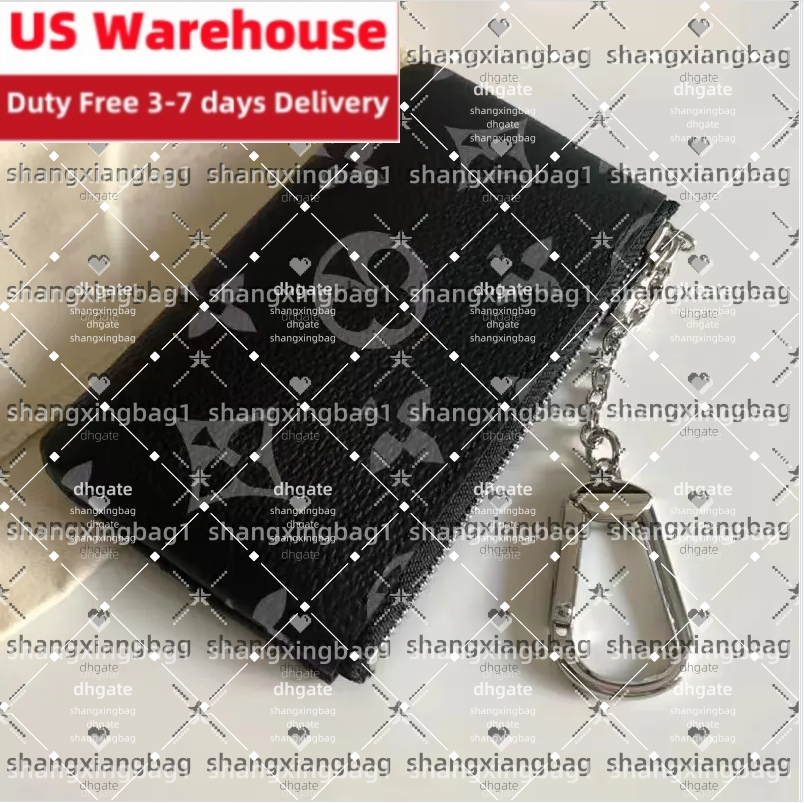 Designer Wallet Womens Mini Zippy Organizer Bag Credit Card Holder Coin Purse Key Pouch Purses Keychain Bags Clutch with out Box