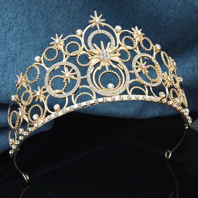 Wicked Witch Bubble Tiara Cosplay Headband Princess Crown for Women Bridal Wedding Prom Birthday Party Hair Jewelry L250928CMQ0