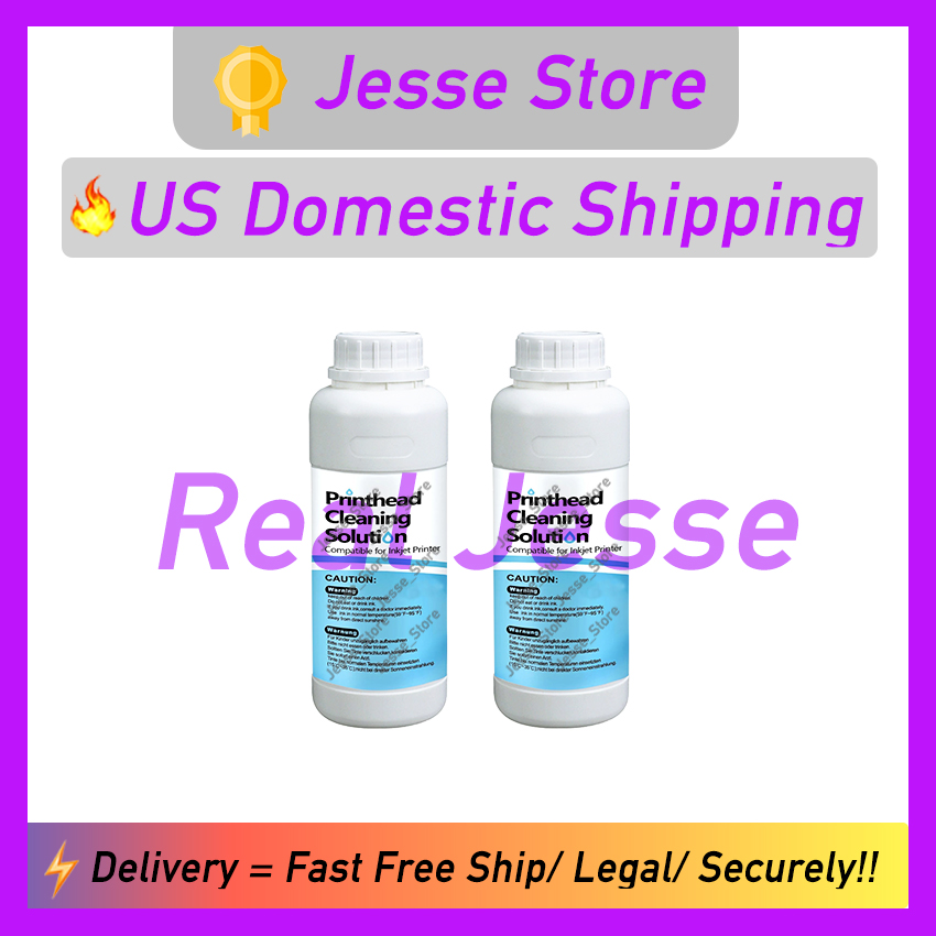 Jesse store Printhead Cleaning Cleaner US Domestic Local Shipping Chemicals Raw Materials wholesale Industrial Use Free shipping