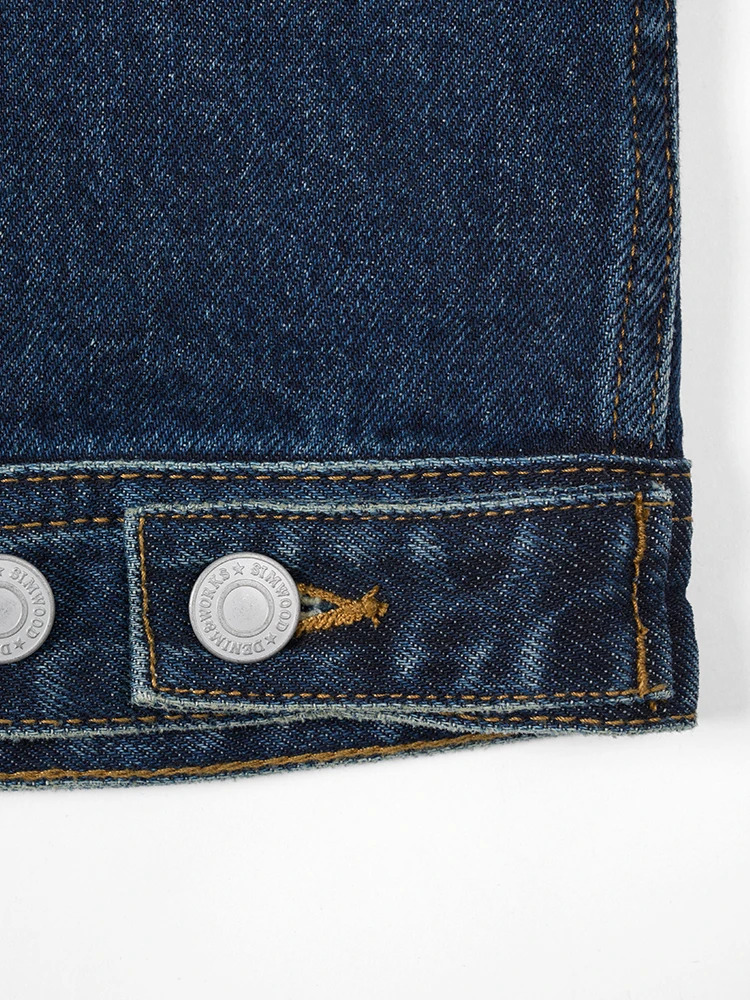 2025 Spring Oversize 12oz Fabric Classic Denim Jackets Men Washed Vintage 100 Cotton Plus Size Trucker 250917Z