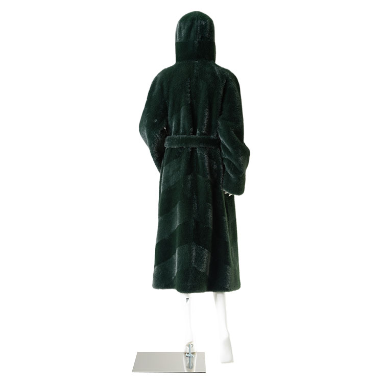 Chic Greenwear Jacket for Modern Lady Durable Long Sleeve Coat hot-sale products