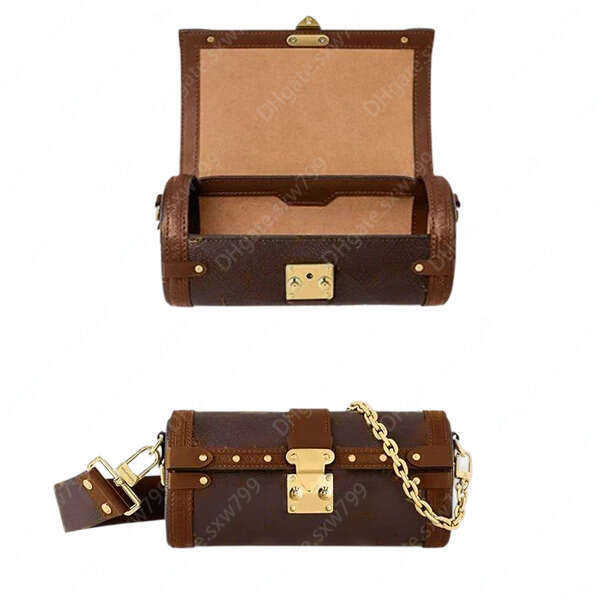 TOP Quality Ladies Fashion Casual Designer PAPILLON TRUNK Cross body Shoulder Bags Messenger Bag M57835 M81485 1A Handbag Purse Pouch