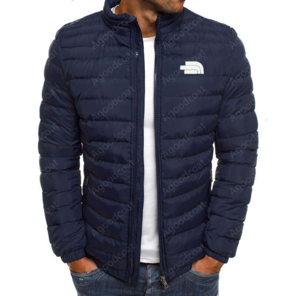 Puffer Jacket Designer Winter Jackets Mens Down Jacket Coat Thick Men Warm Casual Men's Outwear Coats Solid Stand Collar Male Windbreak Cotton Padded Down Jacket