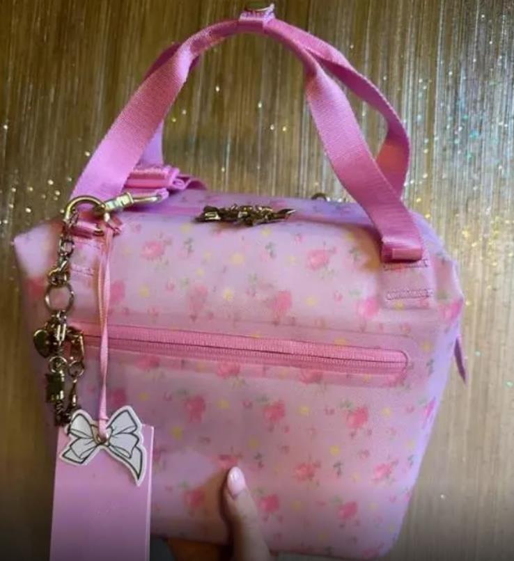 LoveShackFancy Ibiza Sunset DHL All Day Julienne Mini Soft Lunch Bag Box 10-Can Recycled Polyester 12-HourTravel Cooler Bags