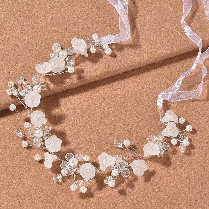 Girls Blue Green Butterfly Hairbands Wedding Party Tiara Bridal Hair cessories Headbands Women Retro Hair Jewelry Headdress L2509284V64