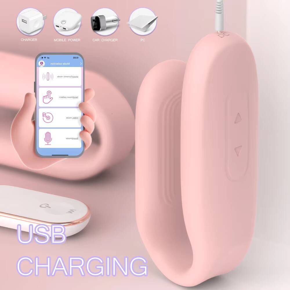 SHande App Remote Control Clitoral Couple Vibrator Panties Wearable USB Charge Women Vibrators Custom Private