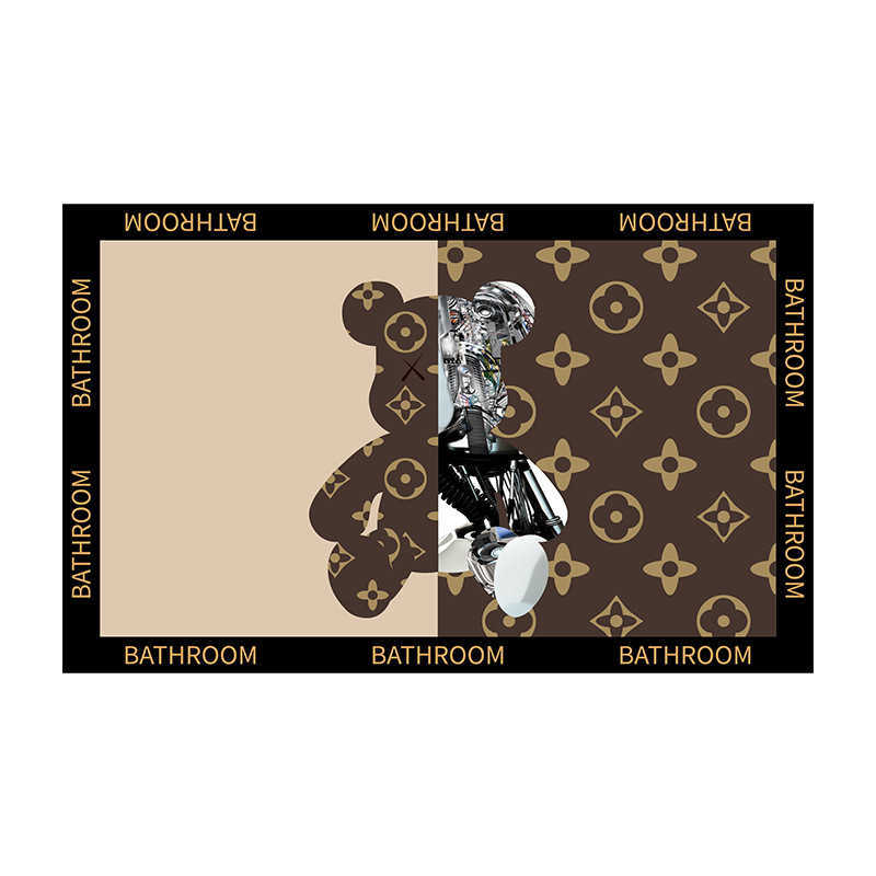 Bathroom WaterAbsorbing QuickDry Mat Bathroom Entrance Bedroom Carpet Imitation Diatomaceous Earth Soft Mat Floor Mat C250929