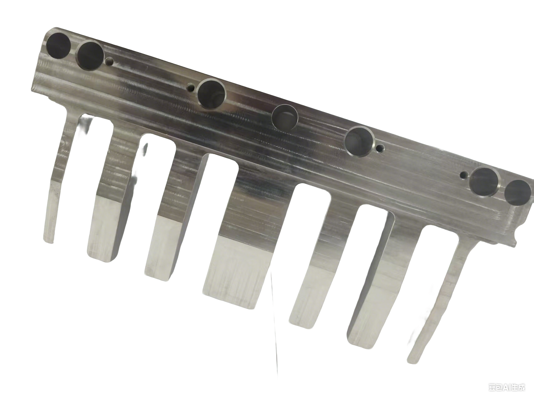 Common Tools Aluminum Alloy Precision - Machined Heat Sink with Multiple Holes for Electronic Devices H03