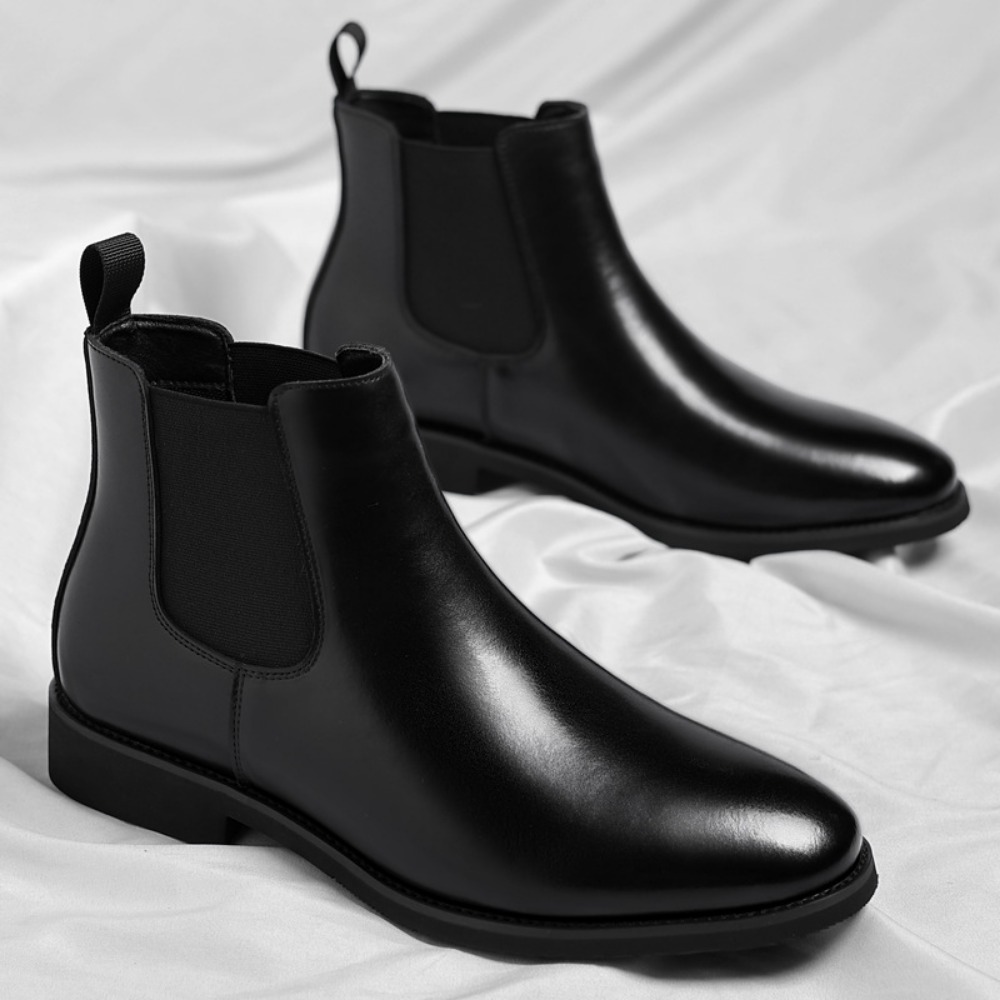 Large Sizes Available: Comfortable and Fashionable Men's Martin Chelsea Footwear