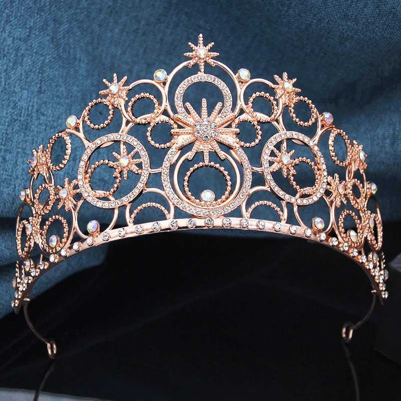 Wicked Witch Bubble Tiara Cosplay Headband Princess Crown for Women Bridal Wedding Prom Birthday Party Hair Jewelry L250928CMQ0